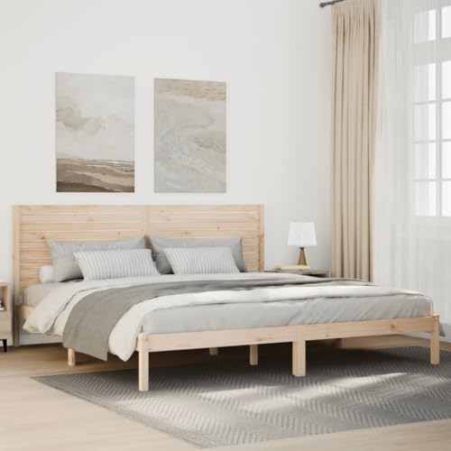 HOMEELIKE Massivholzbett Extra Lang ohne Matratze 180x220 cm HOMEELIKE Massivholzbett Extra Lang ohne Matratze 180x220 cm von HOMEELIKE