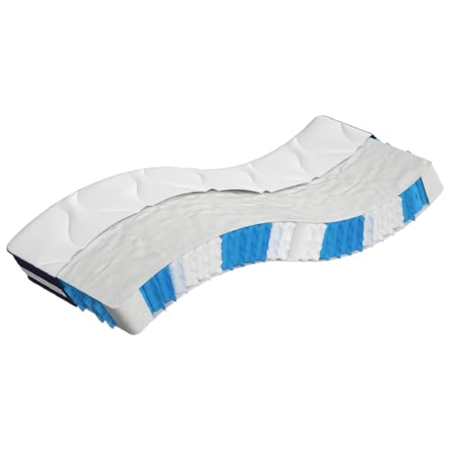 HOMEELIKE Matratze Taschenfederkern Mittelfest 90x190 cm von HOMEELIKE