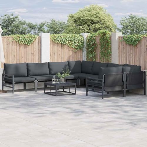 HOMEELIKE Modernes Gartenmoebel-Set mit Tisch, Stuehlen und Kissen ¨C Wetterfest, UV-bestaendig, Fuer Terrasse, Balkon und Garten ¨C Bequeme Sitzgruppe zum Entspannen und Feiern HOMEELIKE Modernes Gartenmoebel-Set mit Tisch, Stuehlen und Kissen ¨C Wetterfest, UV-bestaendig, Fuer Terrasse, Balkon und Garten ¨C Bequeme Sitzgruppe zum Entspannen und Feiern von HOMEELIKE