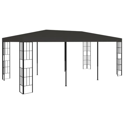 HOMEELIKE Pavillon 3x6 m Anthrazit HOMEELIKE Pavillon 3x6 m Anthrazit von HOMEELIKE