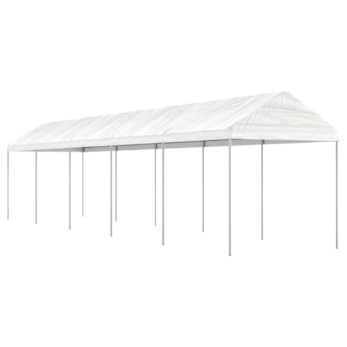 HOMEELIKE Pavillon mit Dach Wei? 11,15x2,28x2,69 m Polyethylen HOMEELIKE Pavillon mit Dach Wei? 11,15x2,28x2,69 m Polyethylen von HOMEELIKE