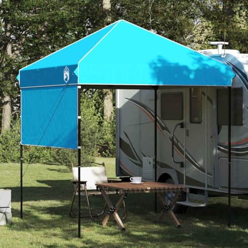 HOMEELIKE Pop-up Pavillon Zelt Blau 200 x 200 cm Stoff HOMEELIKE Pop-up Pavillon Zelt Blau 200 x 200 cm Stoff von HOMEELIKE