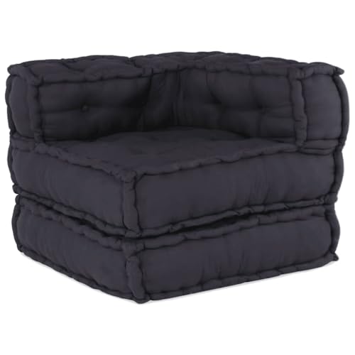 HOMEELIKE Pouf Modular Anthrazit 70x70x54 cm Stoff HOMEELIKE Pouf Modular Anthrazit 70x70x54 cm Stoff von HOMEELIKE
