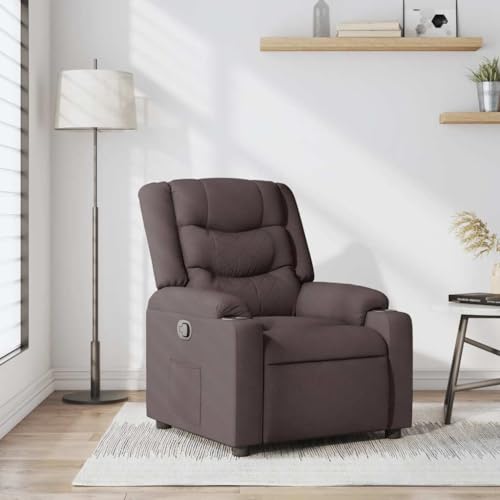 HOMEELIKE Relaxsessel Dunkelbraun Stoff HOMEELIKE Relaxsessel Dunkelbraun Stoff von HOMEELIKE
