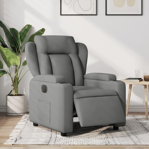 HOMEELIKE Relaxsessel Elektrisch Dunkelgrau Stoff HOMEELIKE Relaxsessel Elektrisch Dunkelgrau Stoff von HOMEELIKE