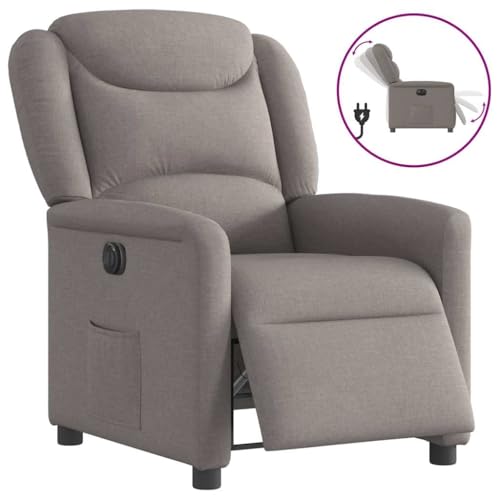 HOMEELIKE Relaxsessel Elektrisch Taupe Stoff HOMEELIKE Relaxsessel Elektrisch Taupe Stoff von HOMEELIKE