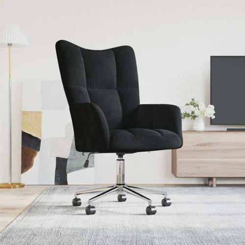 HOMEELIKE Relaxsessel Schwarz Samt HOMEELIKE Relaxsessel Schwarz Samt von HOMEELIKE