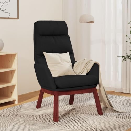 HOMEELIKE Relaxsessel Schwarz Stoff HOMEELIKE Relaxsessel Schwarz Stoff von HOMEELIKE