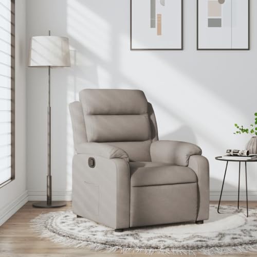 HOMEELIKE Relaxsessel Taupe Stoff HOMEELIKE Relaxsessel Taupe Stoff von HOMEELIKE