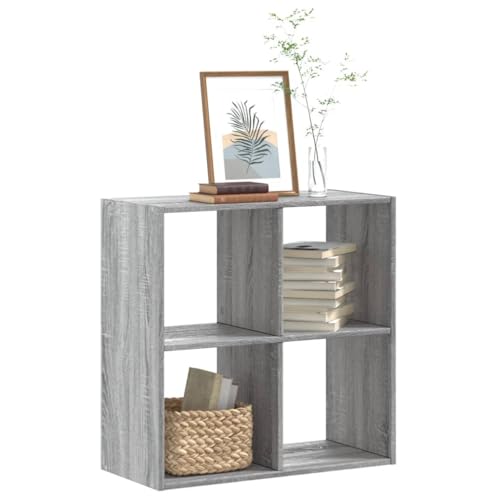 HOMEELIKE Robustes B¨¹cherregal in Grau Sonoma f¨¹r Zuhause oder B¨¹ro 68,5 x 32 x 68,5 cm HOMEELIKE Robustes B¨¹cherregal in Grau Sonoma f¨¹r Zuhause oder B¨¹ro 68,5 x 32 x 68,5 cm von HOMEELIKE