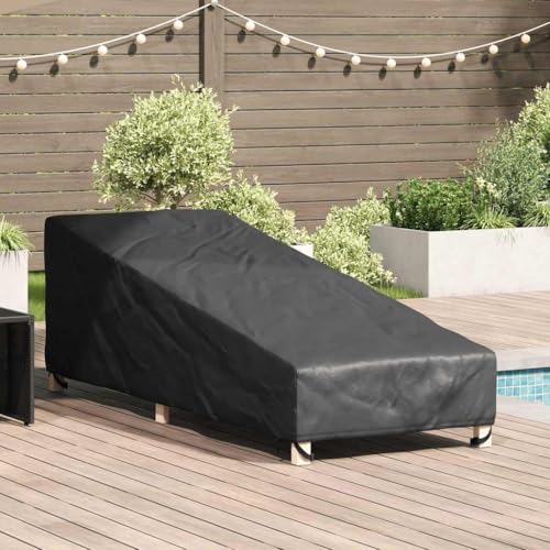 HOMEELIKE Schutzh¨¹lle f¨¹r Gartenm?bel 195 x 76 x 82 cm 210D Oxford Stoff von HOMEELIKE