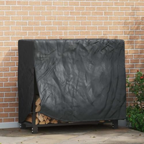 HOMEELIKE Schutzh¨¹lle f¨¹r Gartenm?bel Schwarz 210D Stoff von HOMEELIKE