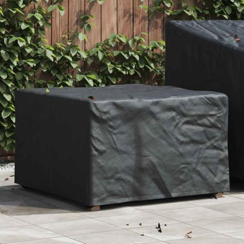 HOMEELIKE Schutzh¨¹lle f¨¹r Gartenm?bel Schwarz 60 x 60 x 45 cm 600D-Gewebe von HOMEELIKE