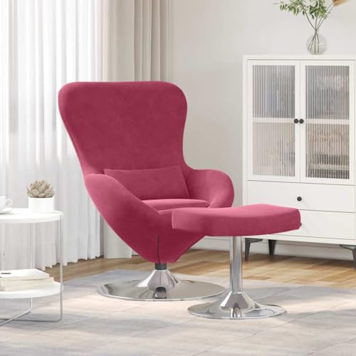 HOMEELIKE Sessel, Liegest¨¹hle & Schlafsofas 2 pcs Weinrot Standard von HOMEELIKE
