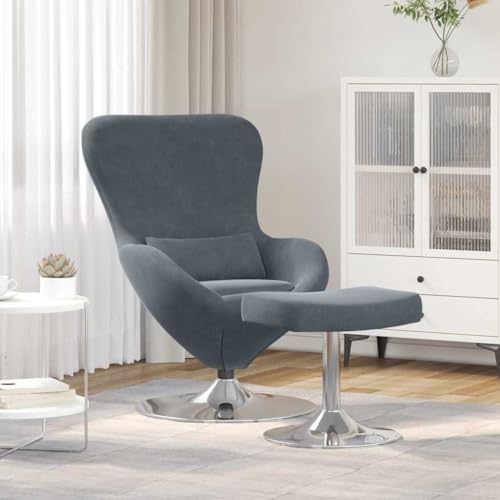 HOMEELIKE Sessel, Relaxsessel & Schlafsessel 2 pcs Dunkelgrau Standard von HOMEELIKE