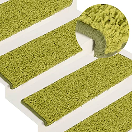 HOMEELIKE Stufenmatten 15 STK. 65x21x4 cm Gruen Rechteckiger Rand HOMEELIKE Stufenmatten 15 STK. 65x21x4 cm Gruen Rechteckiger Rand von HOMEELIKE