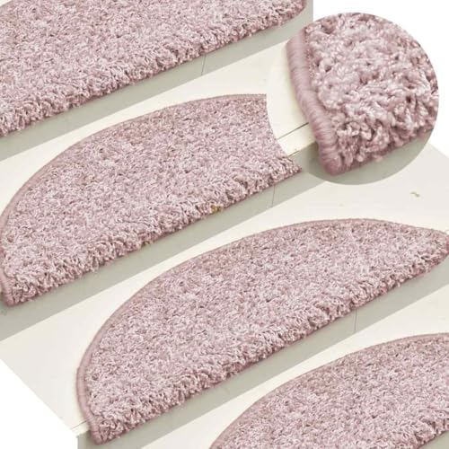HOMEELIKE Stufenmatten 30 STK. 65x21x4 cm Hellrosa Halbrund Gross HOMEELIKE Stufenmatten 30 STK. 65x21x4 cm Hellrosa Halbrund Gross von HOMEELIKE
