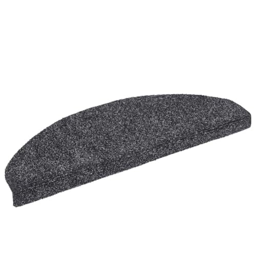 HOMEELIKE Stufenmatten Selbstklebend 20 STK. Dunkelgrau 65x21x4 cm von HOMEELIKE