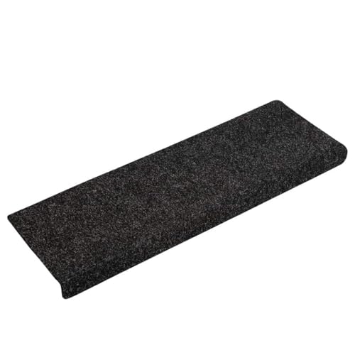 HOMEELIKE Stufenmatten Selbstklebend 30 STK. 65x21x4 cm Schwarz Rechteckiger Rand HOMEELIKE Stufenmatten Selbstklebend 30 STK. 65x21x4 cm Schwarz Rechteckiger Rand von HOMEELIKE