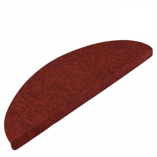 HOMEELIKE Stufenmatten Selbstklebend 30 STK. Rot 56x17x3 cm von HOMEELIKE
