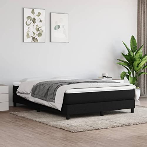 HOMEELIKE Taschenfederkernmatratze Schwarz 140x190x20 cm Stoff von HOMEELIKE