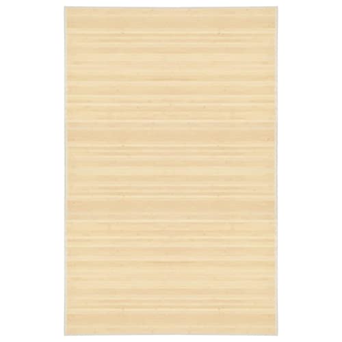 HOMEELIKE Teppich Bambus 100x160 cm Natur von HOMEELIKE