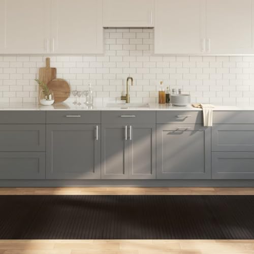 HOMEELIKE Teppich Rechteckig Dunkelbraun 100x300 cm Bambus von HOMEELIKE