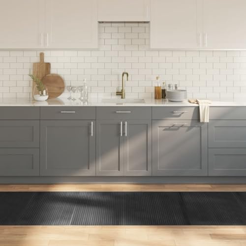 HOMEELIKE Teppich Rechteckig Grau 80x300 cm Bambus HOMEELIKE Teppich Rechteckig Grau 80x300 cm Bambus von HOMEELIKE