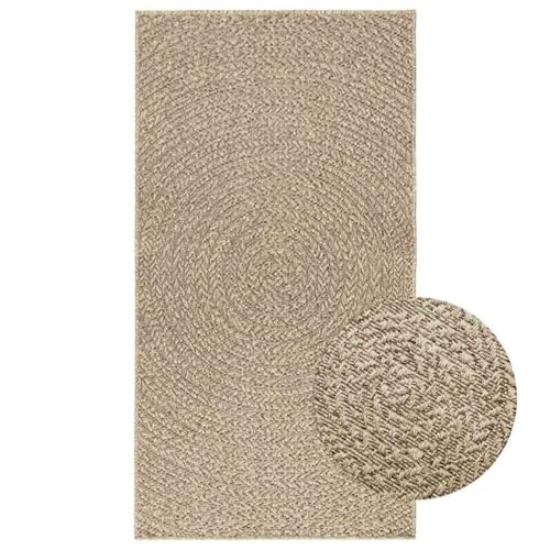 HOMEELIKE Teppich ZIZUR Beige 80x150 cm Jute-Optik Indoor und Outdoor HOMEELIKE Teppich ZIZUR Beige 80x150 cm Jute-Optik Indoor und Outdoor von HOMEELIKE