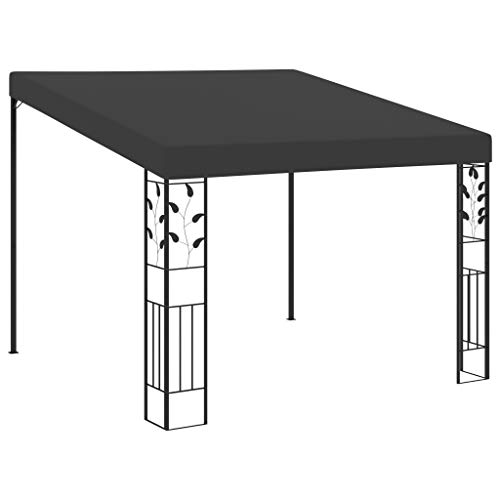 HOMEELIKE Wand-Pavillon 3x3x2,5 m Anthrazit HOMEELIKE Wand-Pavillon 3x3x2,5 m Anthrazit von HOMEELIKE
