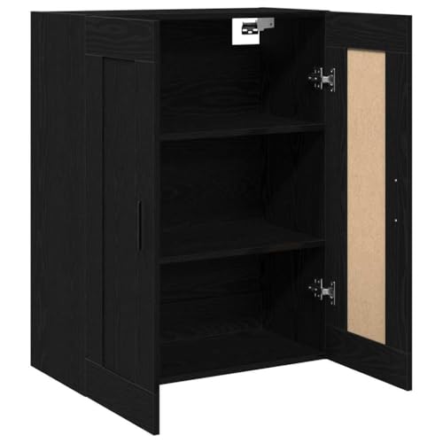HOMEELIKE Wandmontierter Schrank Schwarze Eiche 69.5 x 34 x 90 cm HOMEELIKE Wandmontierter Schrank Schwarze Eiche 69.5 x 34 x 90 cm von HOMEELIKE