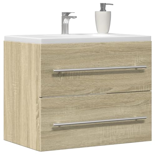 HOMEELIKE Waschbeckenunterschrank Sonoma-Eiche 60x38,5x48cm Holzwerkstoff HOMEELIKE Waschbeckenunterschrank Sonoma-Eiche 60x38,5x48cm Holzwerkstoff von HOMEELIKE