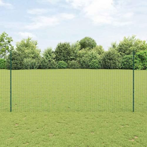Hochwertiger Stahl-Zaun Gruen 1.5 X 10 M Fuer Garten Terrasse Und Aussen Hochwertiger Stahl-Zaun Gruen 1.5 X 10 M Fuer Garten Terrasse Und Aussen von HOMEELIKE