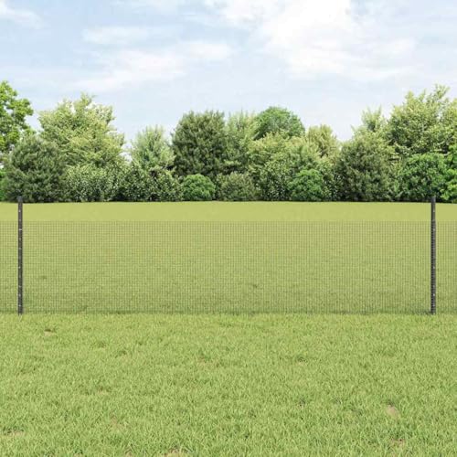 Hochwertiger Stahl-Zaun mit Pfosten, 0,5 x 50 Meter in Grau ¨C Wetterfester Sichtschutz fuer Aussenbereiche, leicht montierbar und individuell kombinierbar Hochwertiger Stahl-Zaun mit Pfosten, 0,5 x 50 Meter in Grau ¨C Wetterfester Sichtschutz fuer Aussenbereiche, leicht montierbar und individuell kombinierbar von HOMEELIKE