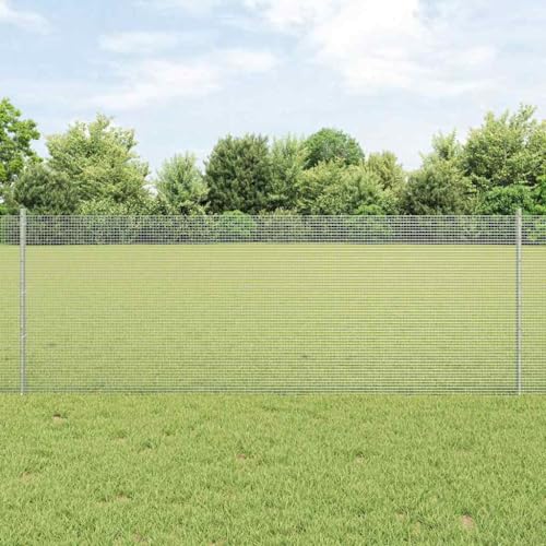 Wetterfester Zaun Aus Stahl 0,8 x 25 m Ideal Fuer Garten Terrasse von HOMEELIKE