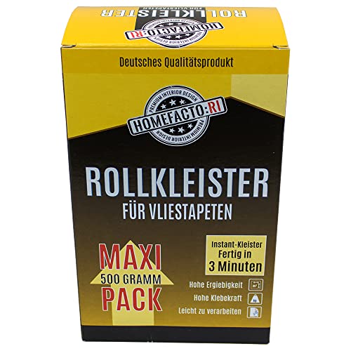 1x Maxi-Pack Rollkleister Vlieskleister Vlies Tapeten Kleister 500g von HOMEFACTO:RI Kleister
