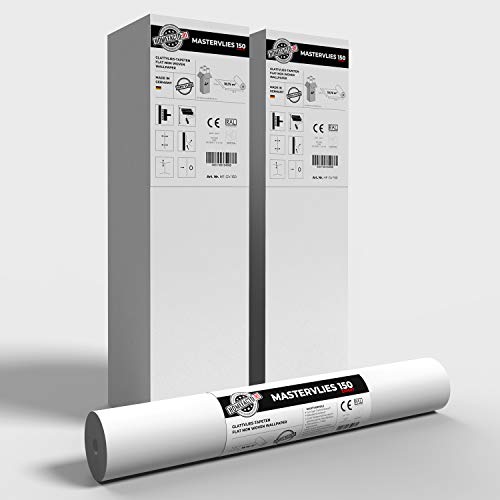 8x Glattvlies Renoviervlies Tapete Mastervlies Expert 150g | 150m² von HOMEFACTO:RI