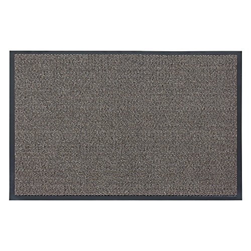 HOMEFACTO:RI Basic Clean Schmutzfangmatte Fußmatte Schmutzmatte Matte Sauberlaufmatte beige, Größe:ca. 60 x 90 cm von HOMEFACTO:RI