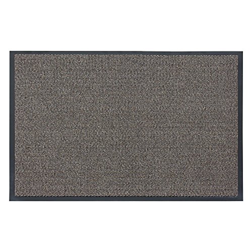 HOMEFACTO:RI Basic Clean Schmutzfangmatte Fußmatte Schmutzmatte Matte Sauberlaufmatte beige, Größe:ca. 80 x 120 cm von HOMEFACTO:RI