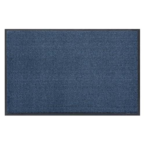 HOMEFACTO:RI Basic Clean Schmutzfangmatte Fußmatte Schmutzmatte Matte Sauberlaufmatte blau, Maße:ca. 80 x 120 cm von HOMEFACTO:RI