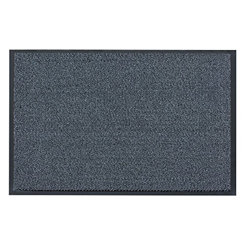 HOMEFACTO:RI Basic Clean Schmutzfangmatte Fußmatte Schmutzmatte Matte Sauberlaufmatte grau, Größe:ca. 60 x 180 cm von HOMEFACTO:RI