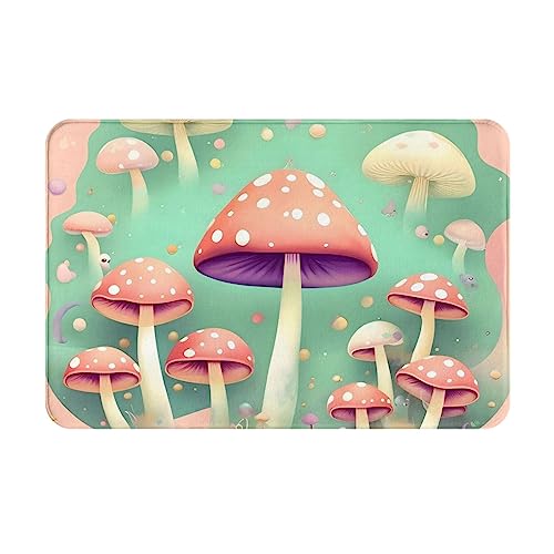 HOMEFC Dream Pilz-Fußmatte, für Innen- und Außenbereich, Terrassen-Eingangsmatten, Willkommens-Matten, 40,6 x 61 cm, rutschfeste Outdoor-Fußmatten, leicht zu reinigen von HOMEFC