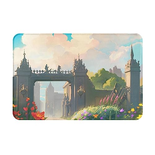 HOMEFC Türmatte für den Innen- und Außenbereich, 40,6 x 61 cm, rutschfest, leicht zu reinigen HOMEFC Türmatte für den Innen- und Außenbereich, 40,6 x 61 cm, rutschfest, leicht zu reinigen von HOMEFC