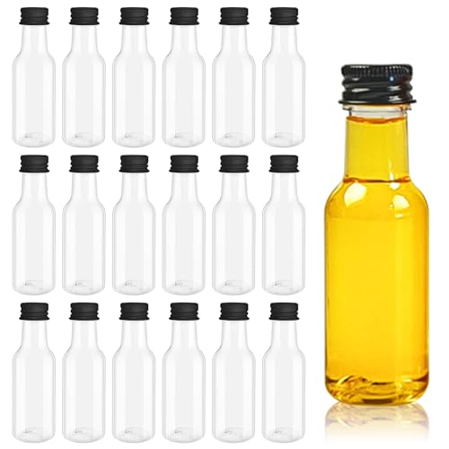 18 Stück 50ML Kleine Likörflaschen Mini Fläschchen Likörflaschen Flaschen zum Befüllen Wiederverwendbar Schnapsflaschen für Hochzeiten Party Saft Whiskey 18 Stück 50ML Kleine Likörflaschen Mini Fläschchen Likörflaschen Flaschen zum Befüllen Wiederverwendbar Schnapsflaschen für Hochzeiten Party Saft Whiskey von HOMEJOY
