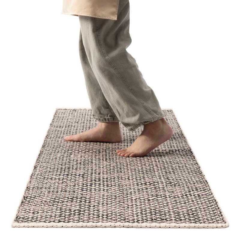 Wolldecke Teppich Küche - Küchenmatte Teppichläufer - Läufer Küche Flur, HOMELEVEL, Küchenteppich waschbar rutschfest Küchenläufer 60x180cm grau Wolldecke Teppich Küche - Küchenmatte Teppichläufer - Läufer Küche Flur, HOMELEVEL, Küchenteppich waschbar rutschfest Küchenläufer 60x180cm grau von HOMELEVEL