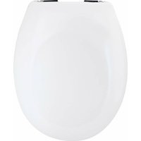 Homeline WC-Sitz mit Absenkautomatik, Duroplast weiß, Antibakteriell, einfache Montage von HOMELINE