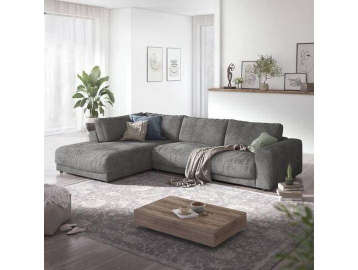 HOMELIV. Bahia Ecksofa Dunkelgrau von HOMELIV