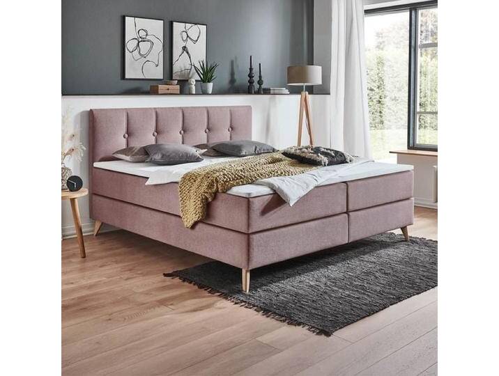 HOMELIV. Boxspringbett Maliana Webstoff 180x200cm Bonellfederkern-Box Härtegrad: H3 Lila skandinavisch HOMELIV. Boxspringbett Maliana Webstoff 180x200cm Bonellfederkern-Box Härtegrad: H3 Lila skandinavisch von HOMELIV
