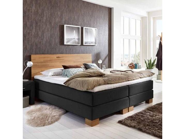 HOMELIV. Boxspringbett Peachland Webstoff 160x200cm Box ohne Federung Härtegrad: H3 Schwarz klassischer Stil HOMELIV. Boxspringbett Peachland Webstoff 160x200cm Box ohne Federung Härtegrad: H3 Schwarz klassischer Stil von HOMELIV