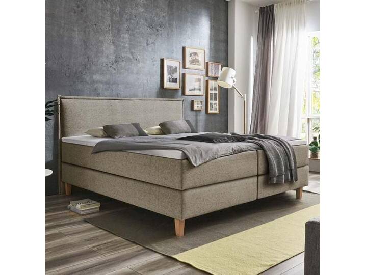HOMELIV. Boxspringbett Zibo Webstoff 140x200cm Bonellfederkern-Box Härtegrad: H3 skandinavisch HOMELIV. Boxspringbett Zibo Webstoff 140x200cm Bonellfederkern-Box Härtegrad: H3 skandinavisch von HOMELIV